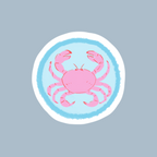 Sticker crabe