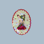 Sticker Pailleté Lapin
