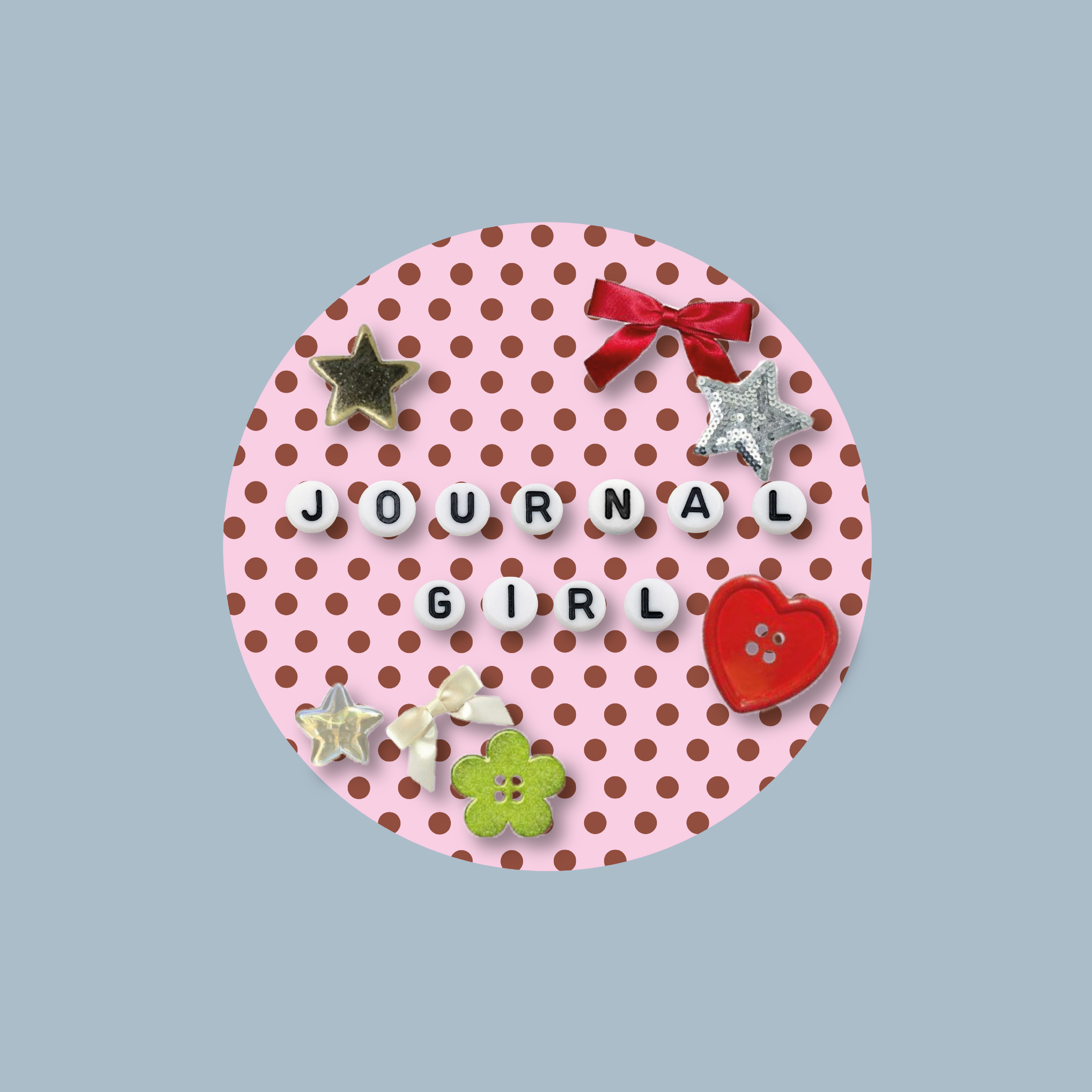 Sticker Journal Girl