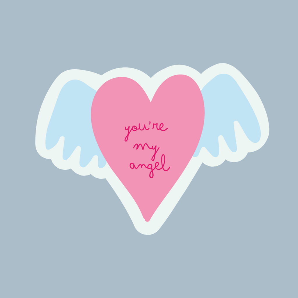 Sticker "You're my angel"