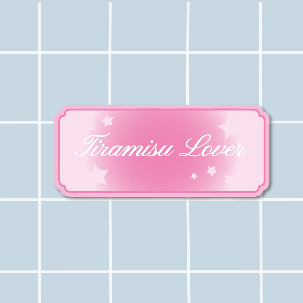 Sticker Tiramisu Lover