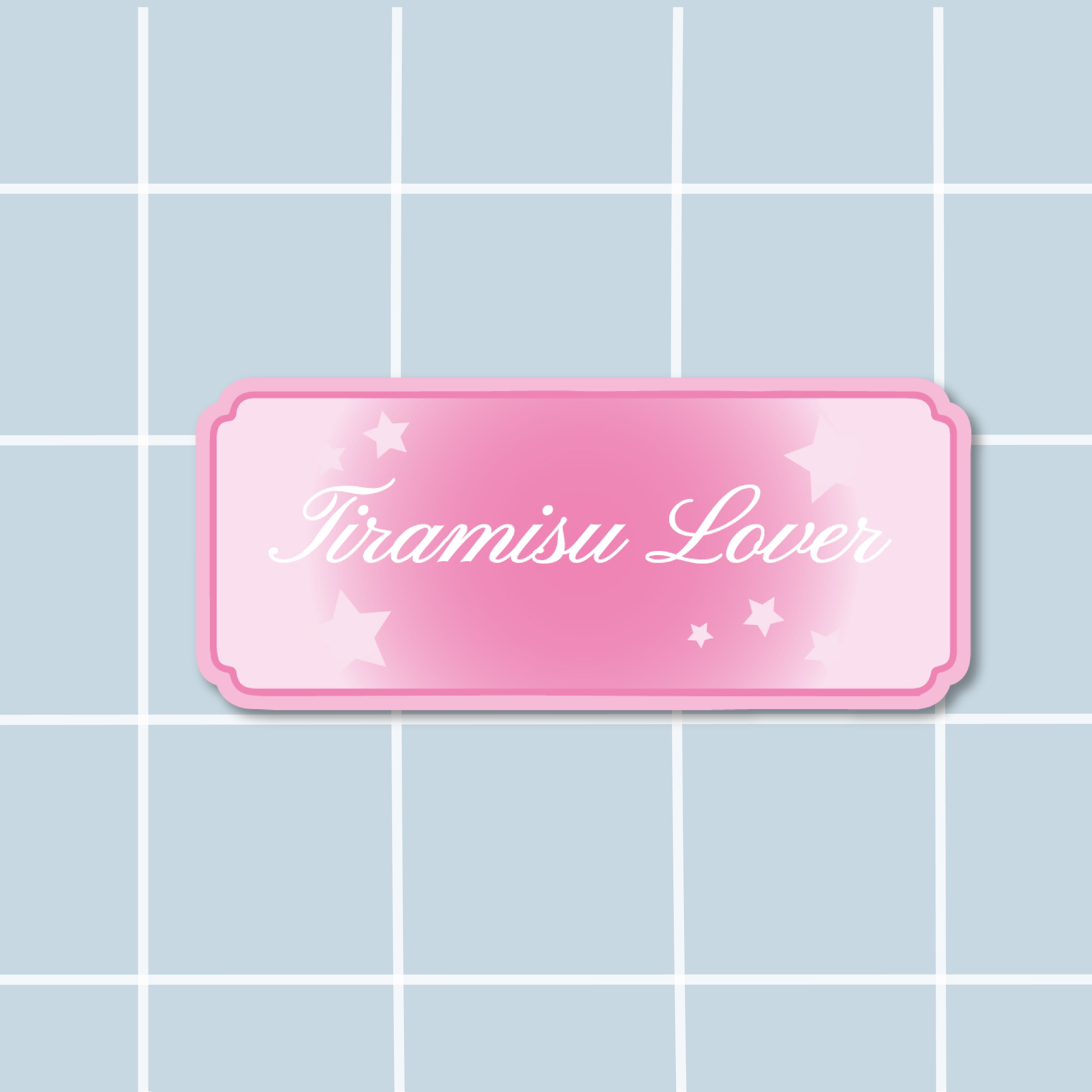 Sticker Tiramisu Lover