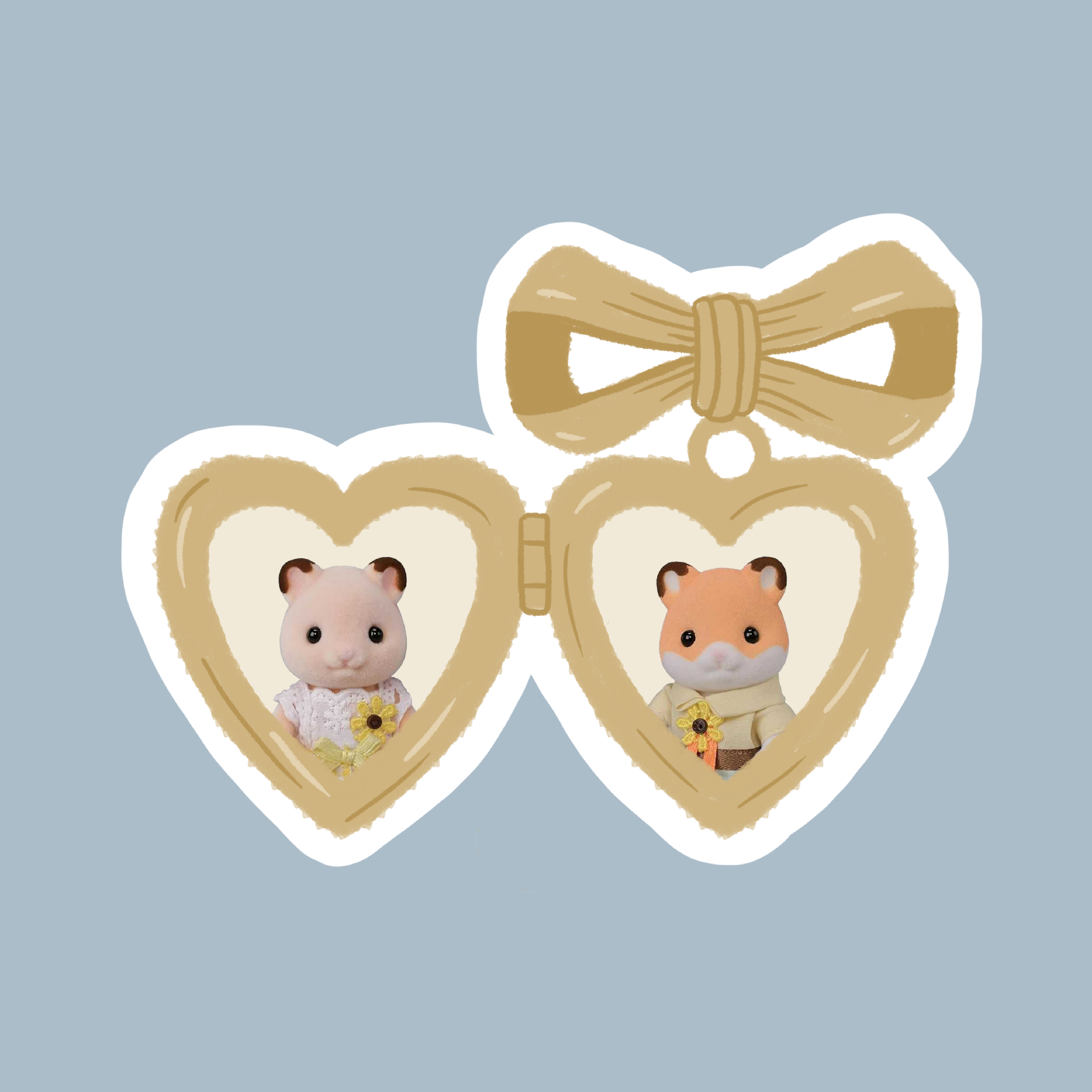 Sticker Pendentif Coeur