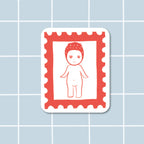 Sticker Timbre Baby Fraise
