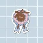 Sticker Médaille Diva