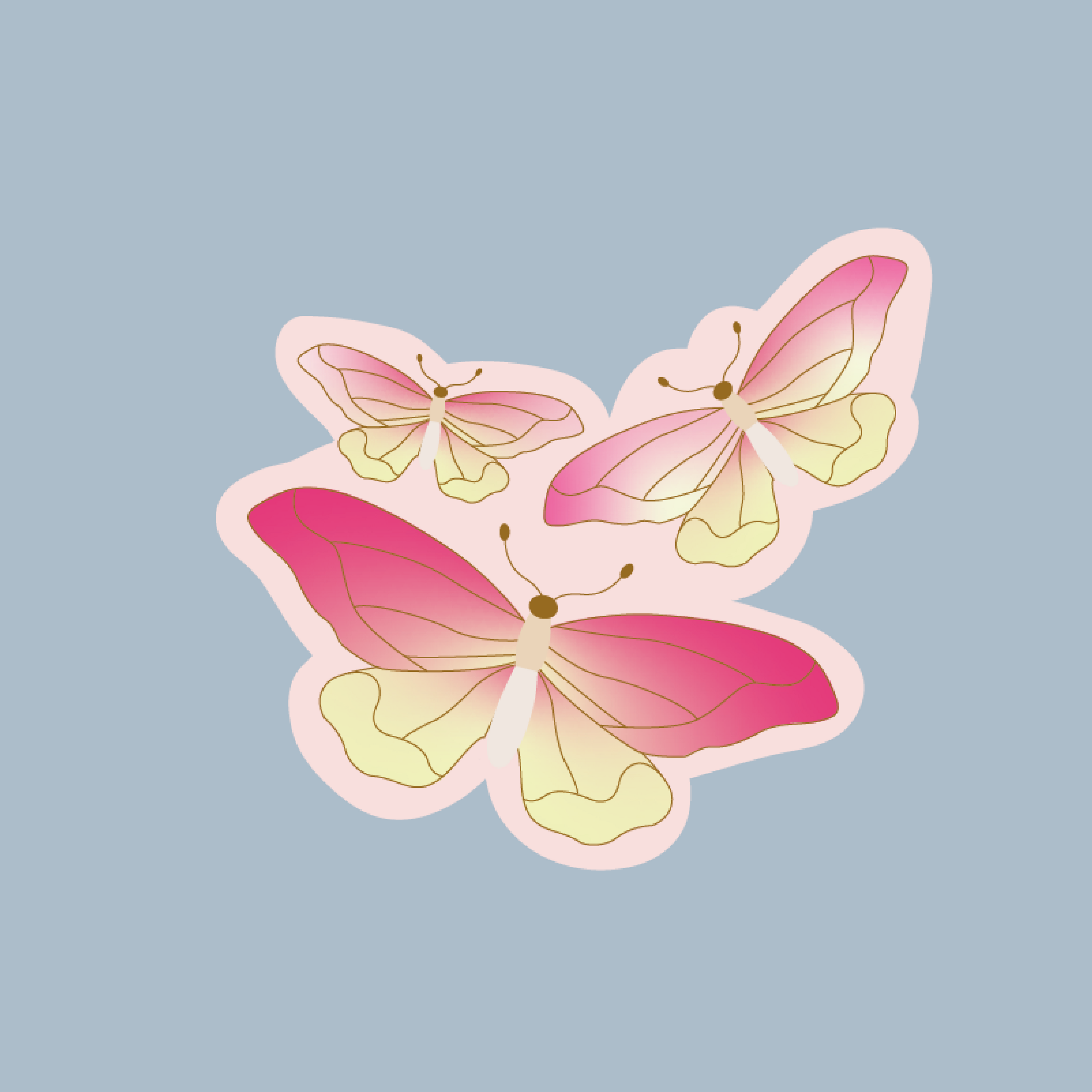 Sticker Papillons