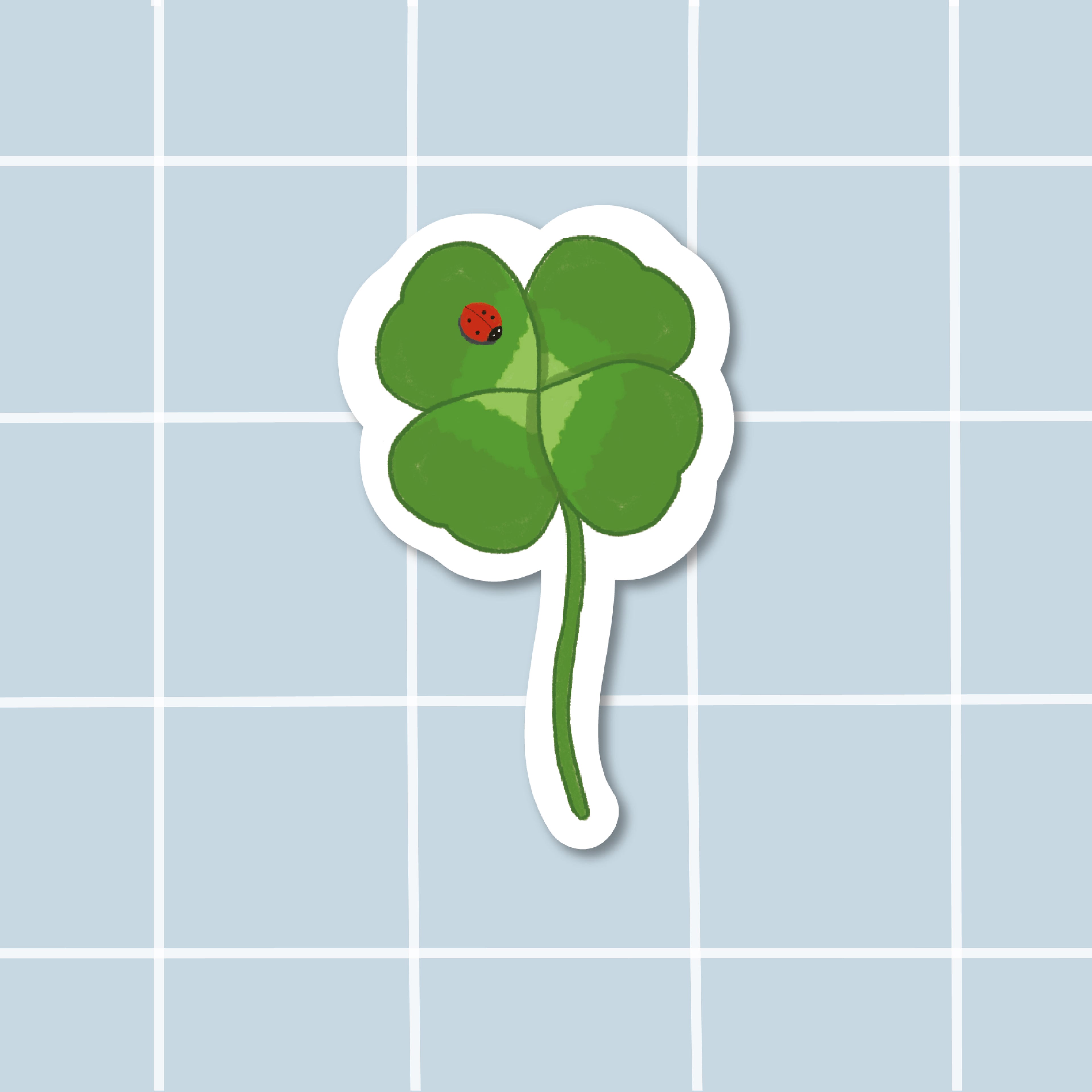 Sticker Trèfle à 4 feuilles