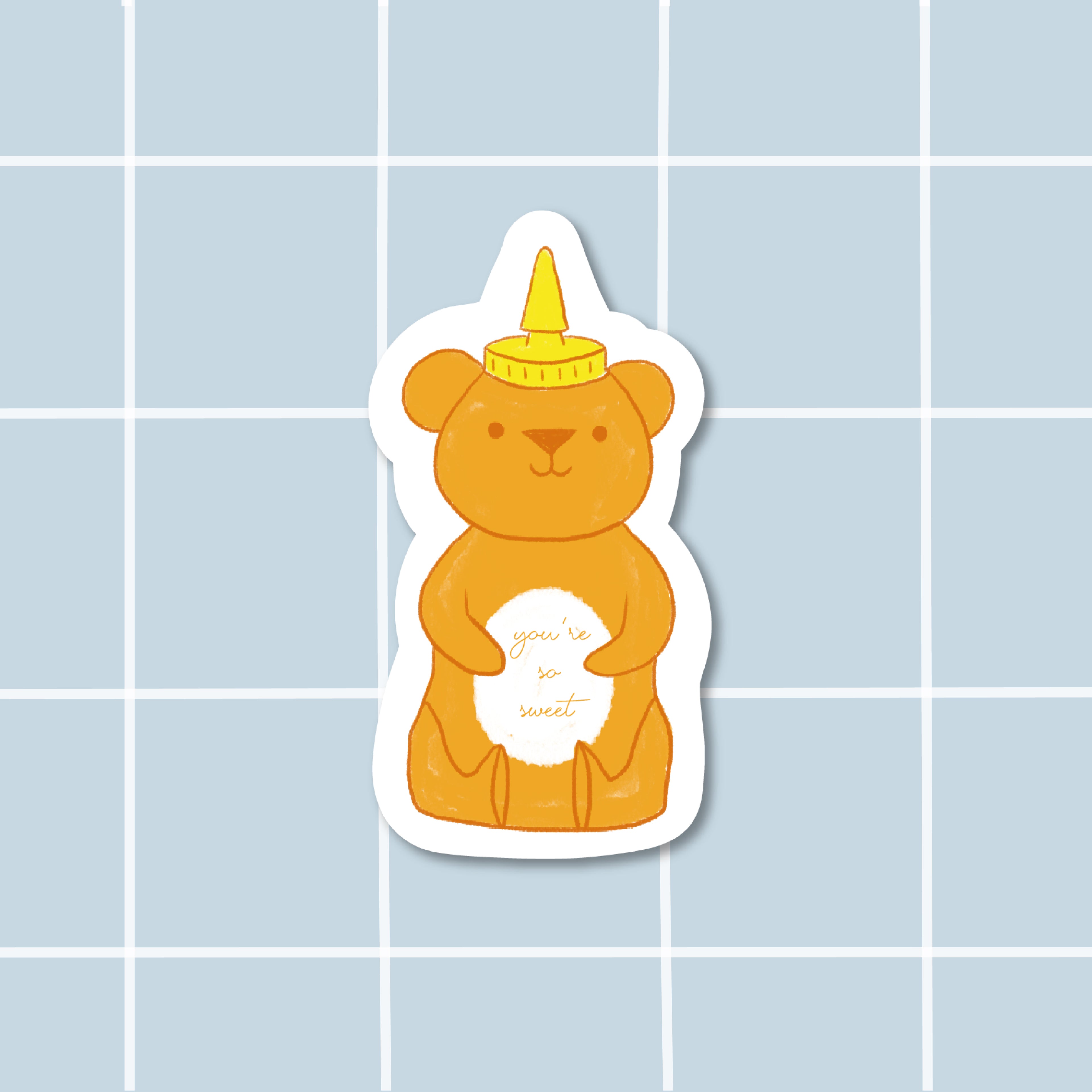 Sticker Ours en Miel