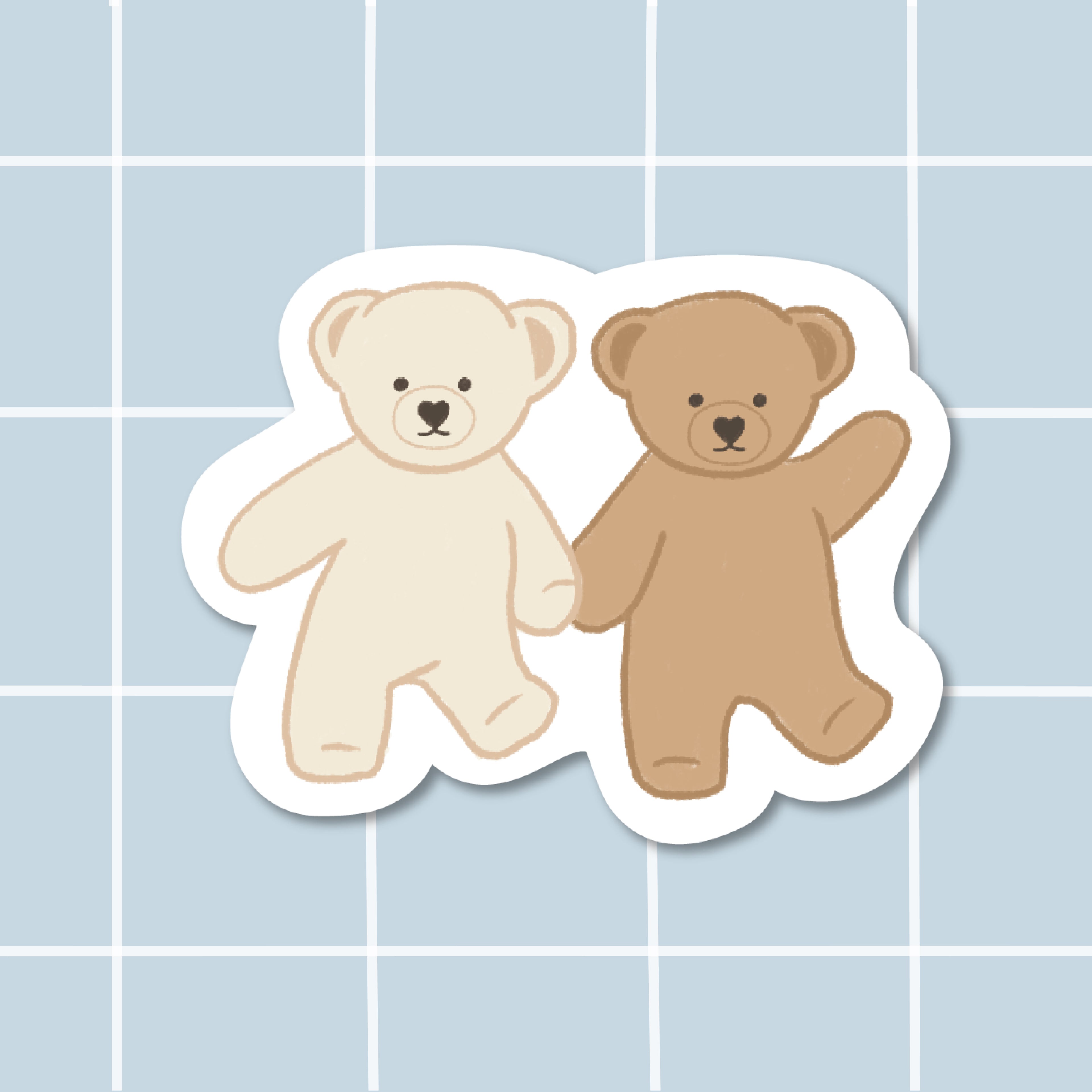 Sticker Copains ours