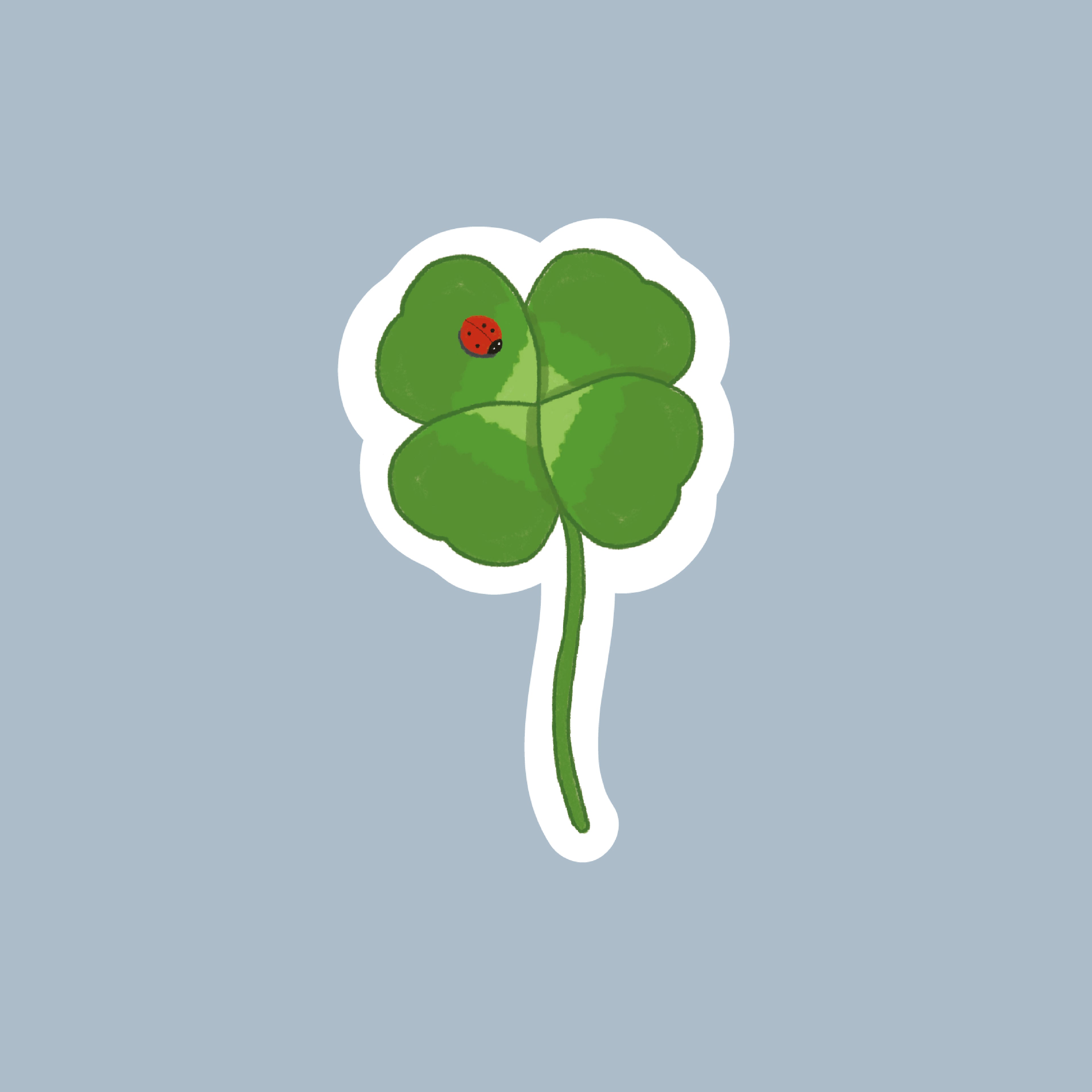 Sticker Trèfle à 4 feuilles