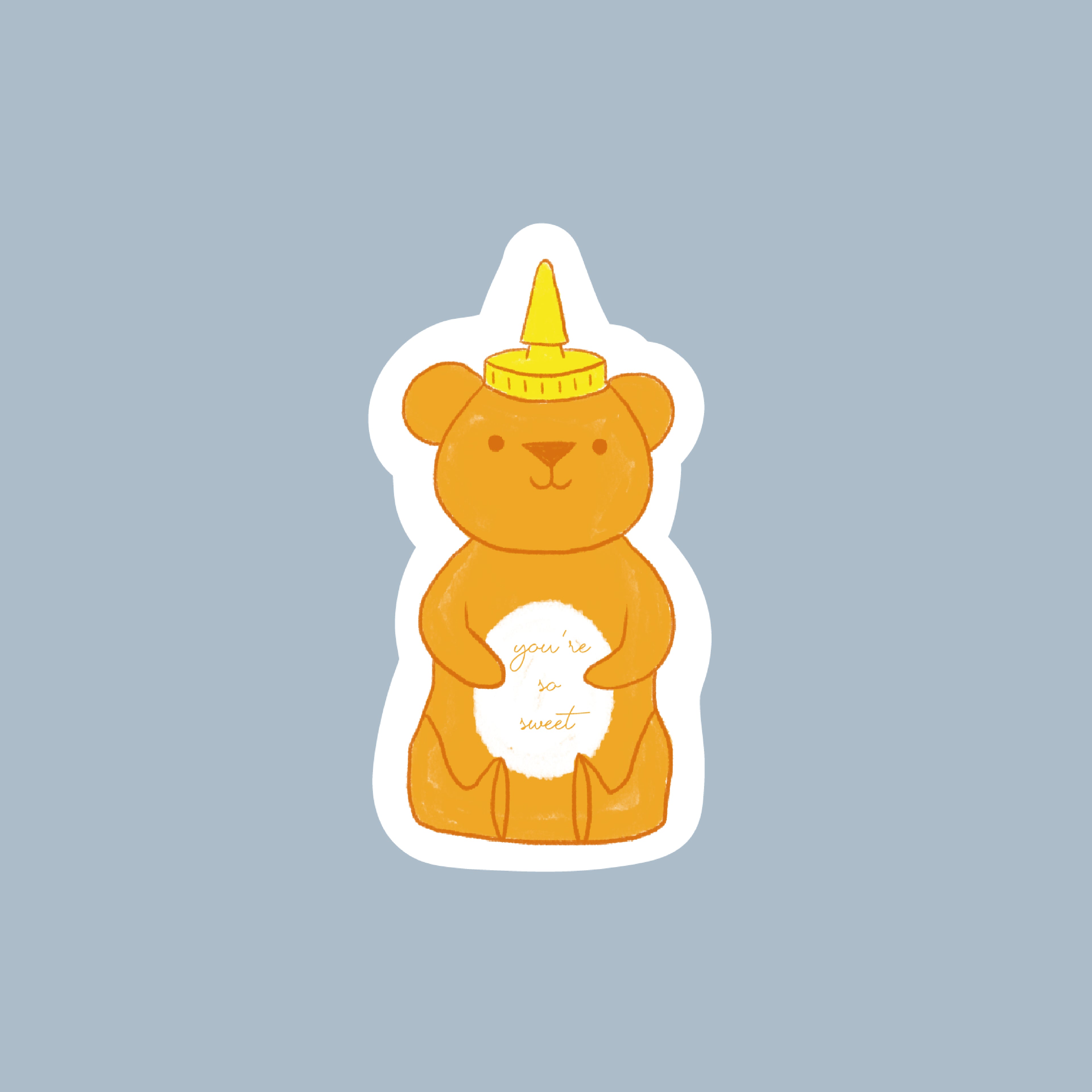 Sticker Ours en Miel