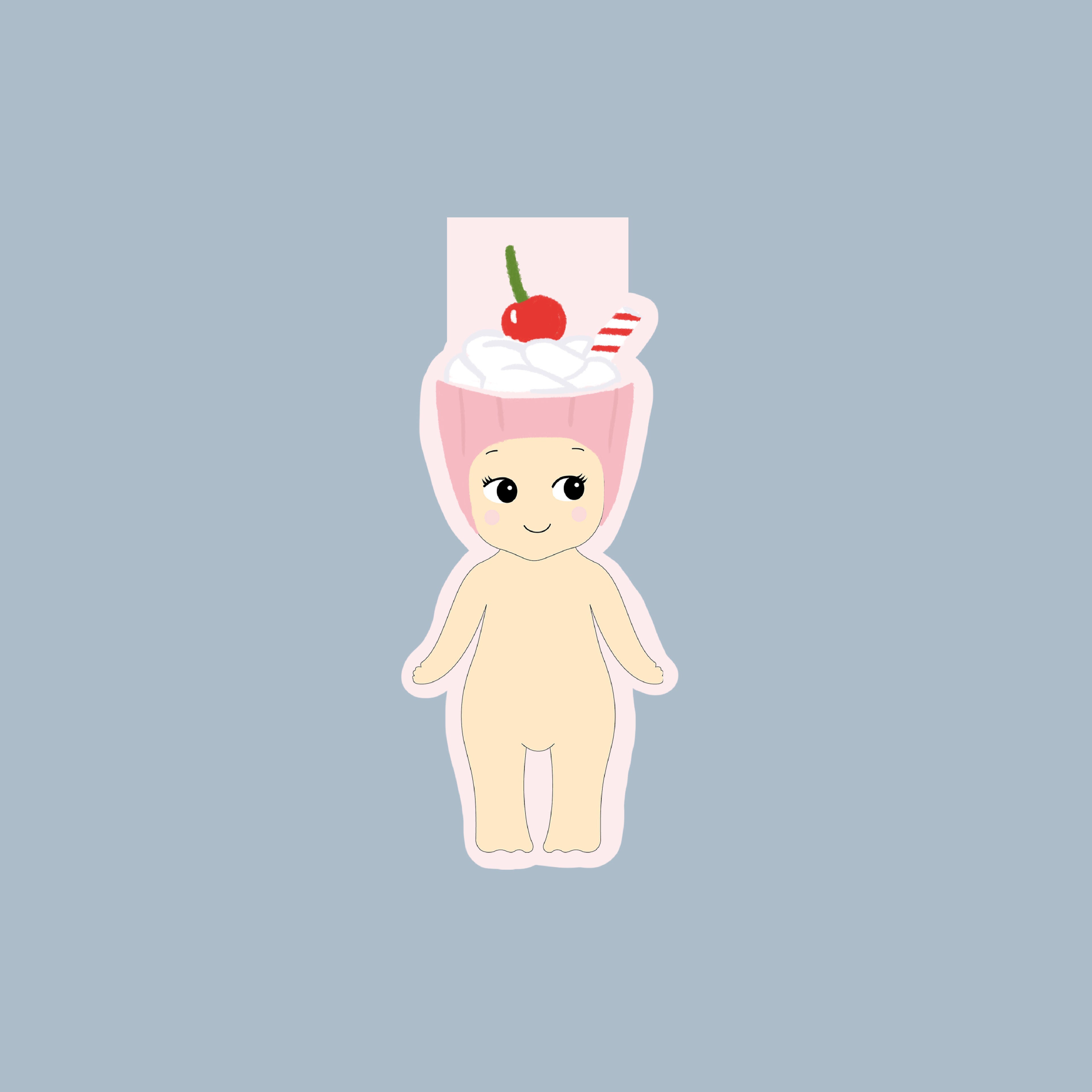 Marque-pages magnétique - Baby glace