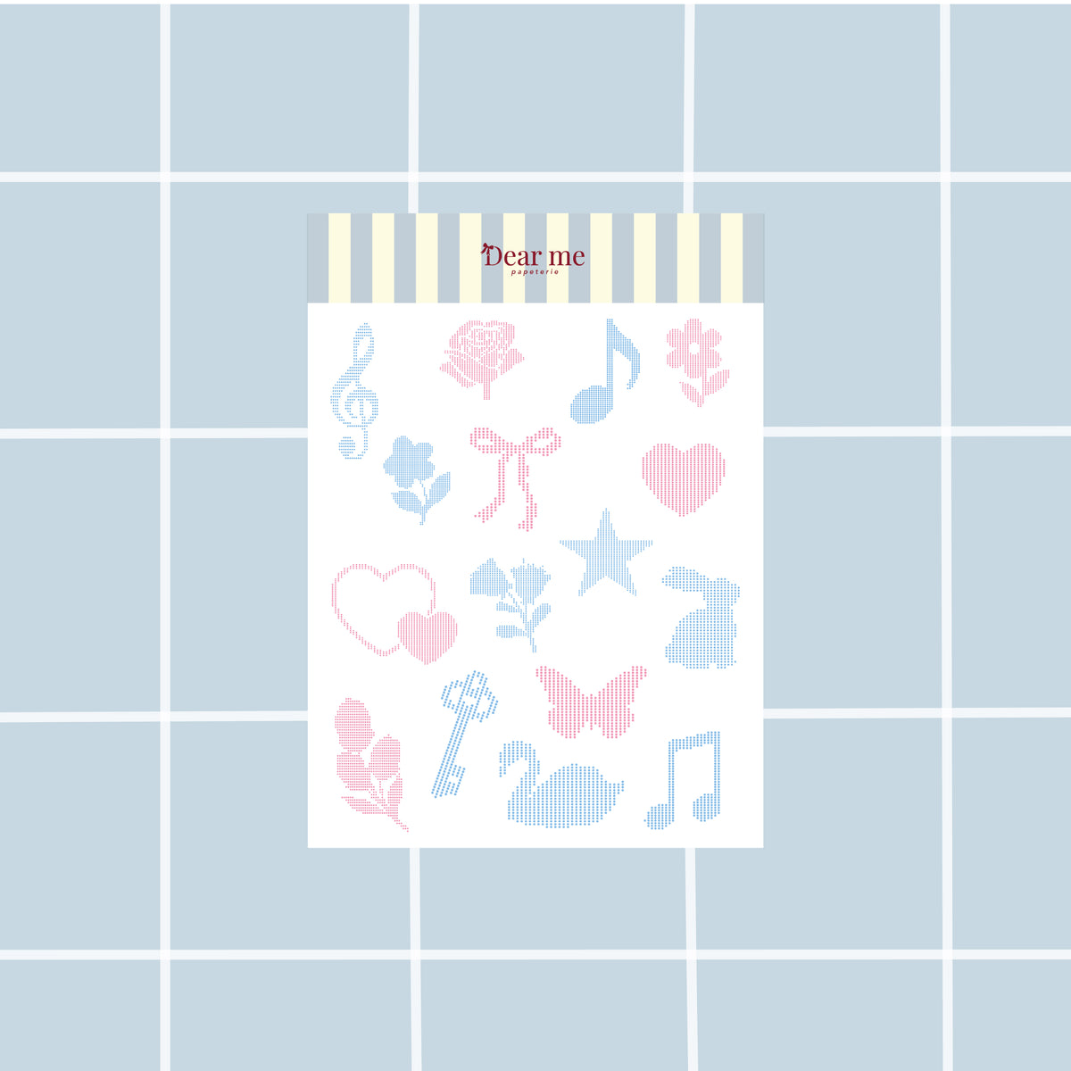 Planche stickers A5 - Sweet Melody
