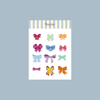 Planche stickers A6 - Noeuds design