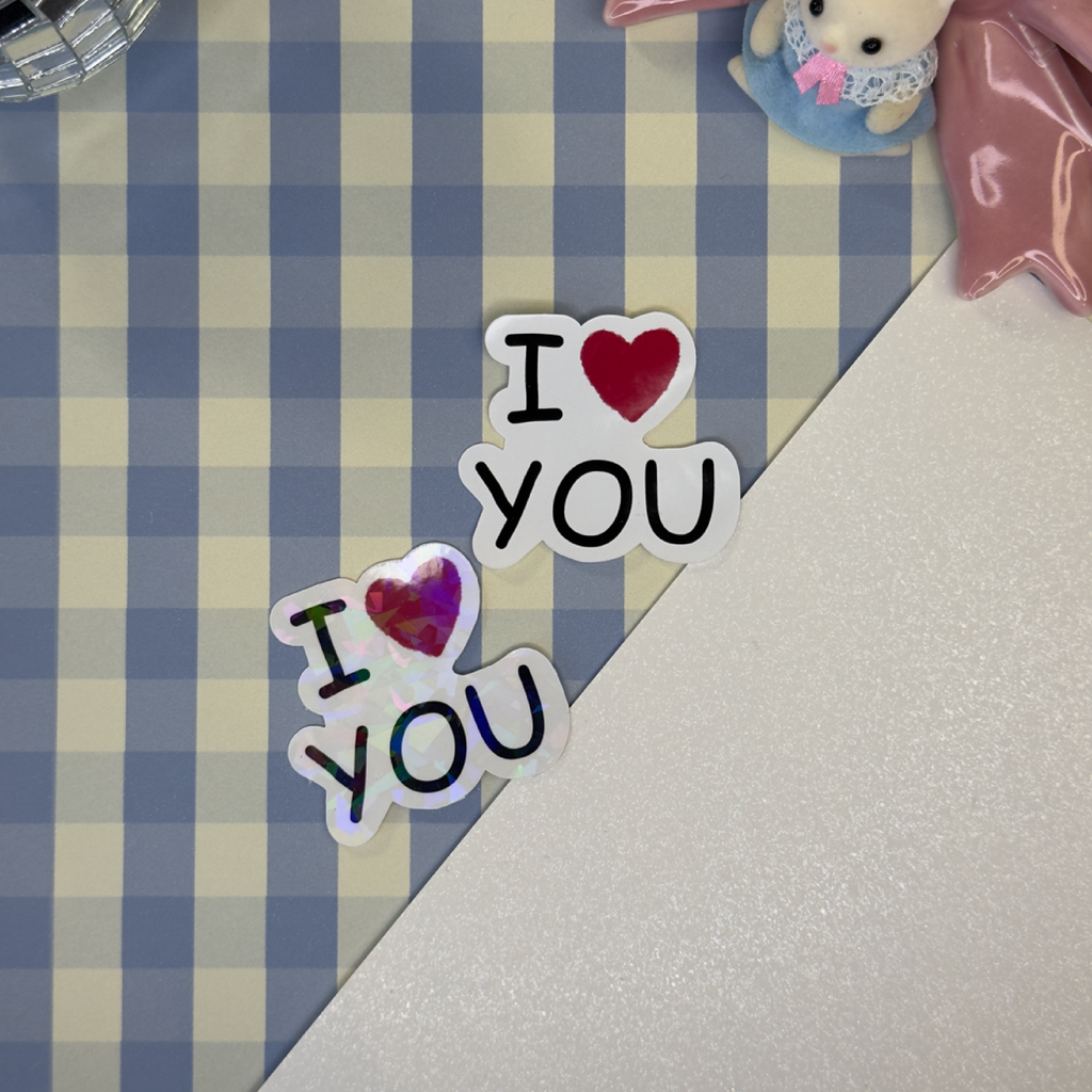 Sticker "I love you"