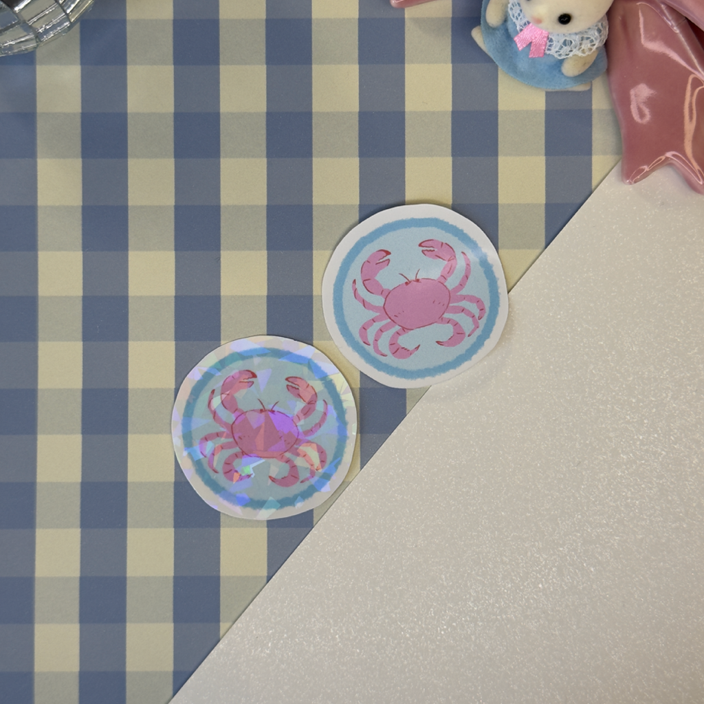 Sticker crabe
