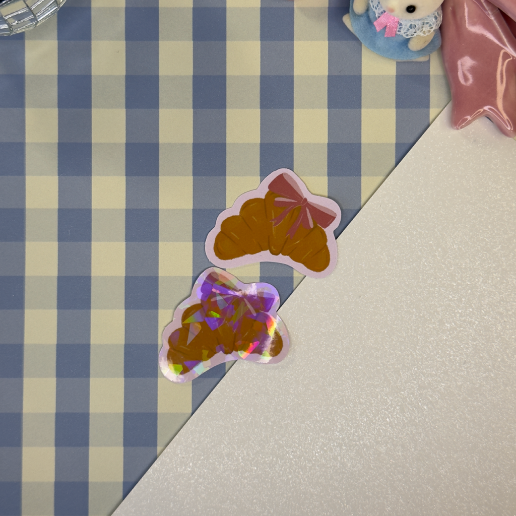 Sticker croissant