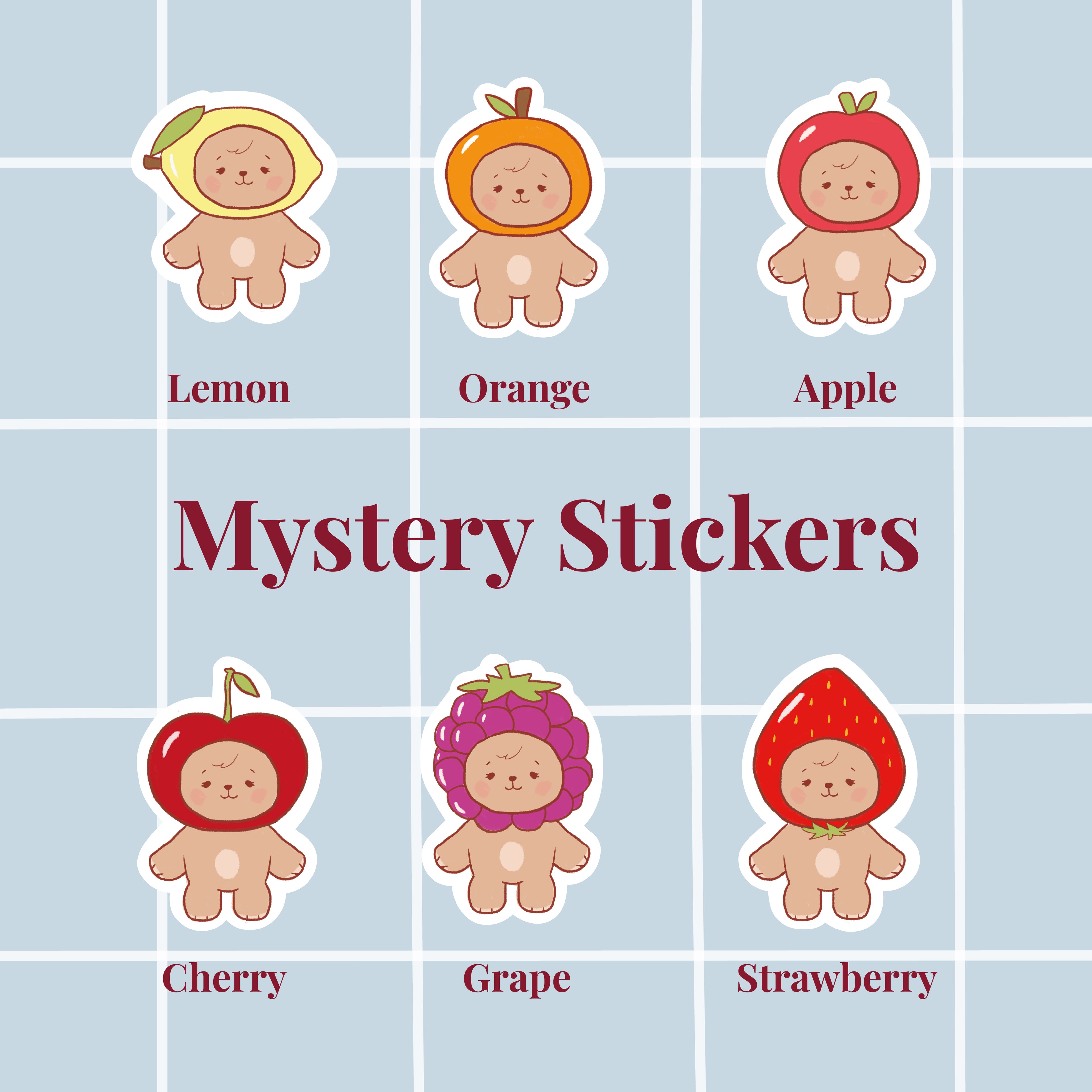 Mystery Stickers Ours